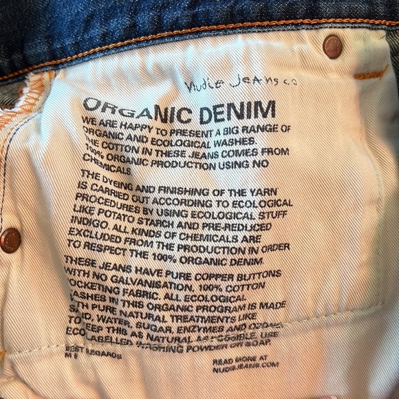 Nudie Buttonfly Easy Emil Jeans size 32/34 - Picture 12 of 13